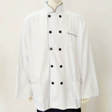 Отель ресторан шеф -повар костюм кухня шеф -повар для рабочей одежды плюс жирной плюс размер длинные рукава очень большой 4xl5xl Chef костюм Men Men Men