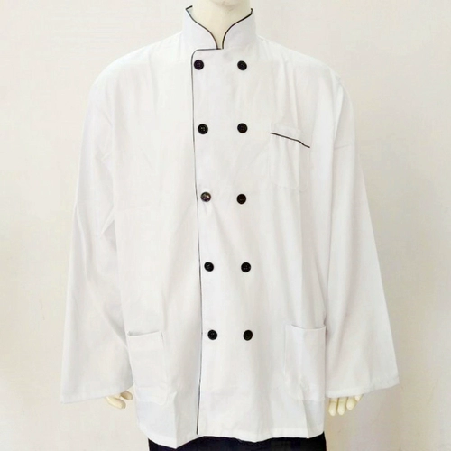 Отель ресторан шеф -повар костюм кухня шеф -повар для рабочей одежды плюс жирной плюс размер длинные рукава очень большой 4xl5xl Chef костюм Men Men Men