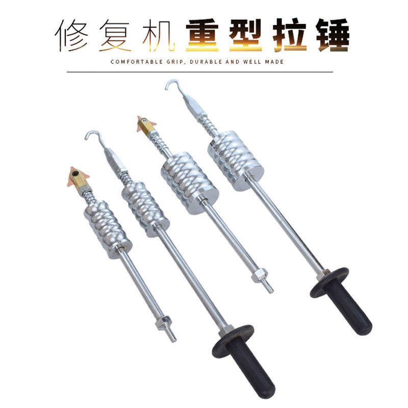 Car Shaping Mesons Repair Machine Sheet Metal Hook Pull Hammer Aggravated triangular sheet Cruise Hammer Accessories Recessed Dent repair