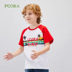 Bakola 2020 mới chàng trai mùa hè váy trẻ em t-shirt cotton trẻ em Hàn Quốc phiên bản của triều đứa trẻ lớn. 