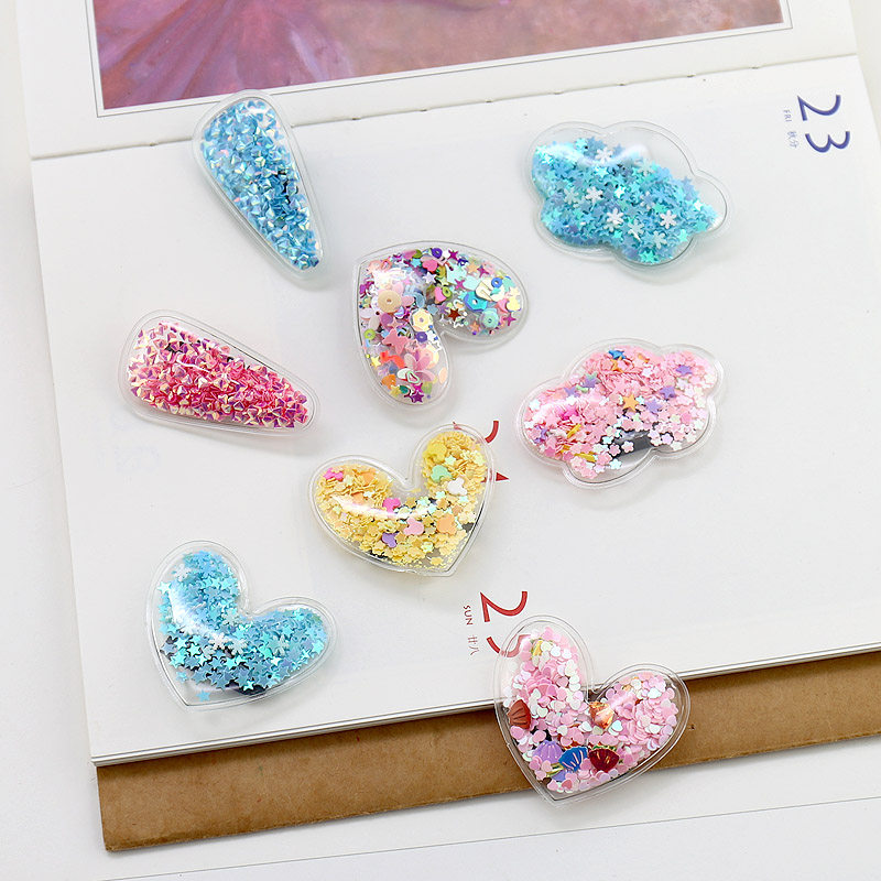 Baby Hair Accessories Princess Fresh Love Cloud Baby Hair Clip BB Clip Baby Sweat Hair Clip Girl Head Accessories Hair Accessories