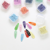 Baby Hair Clip Cute Candy Color Meme Your Little Water Drop BB Clip 10 Only Baby Clips Children Hair Accessories Head Ornament