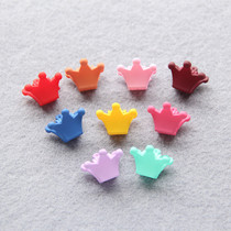 Cute Korean childrens hair accessories Matt small crown grab clip girl broken hairclip banger clip baby headgear hairclip