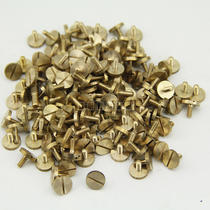 Mid-tone screw round number screw buckle is 2 mm flat top straight via 8 5 mm