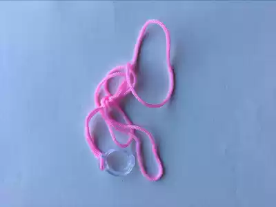 Straight flute pendant 6 holes 8 holes hanging on the neck Pink black yellow blue lanyard student adult child beginner