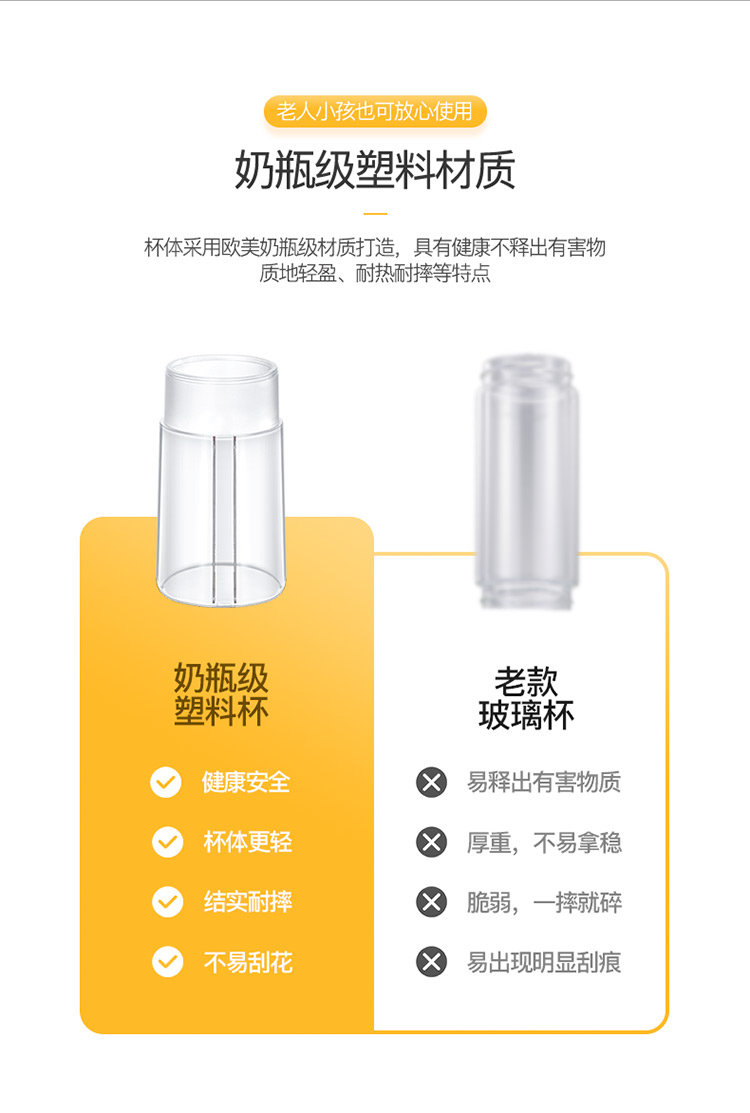 ép hoa quả cầm tay Máy ép trái cây điện Royalstar / Rongshida sạc máy ép trái cây gia đình máy xay sinh to mini