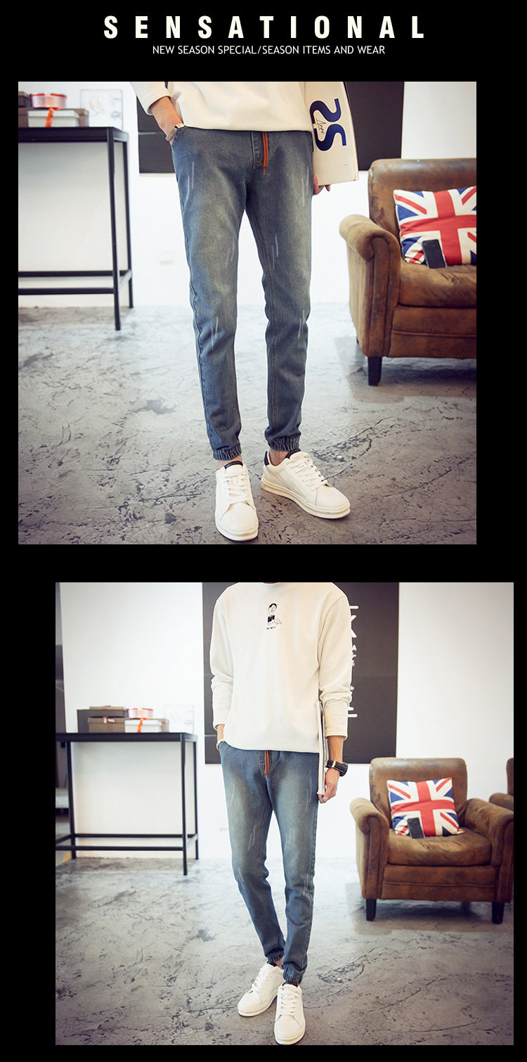 Jeans pour grands chantiers pieds Slim pour été - Ref 1466990 Image 12