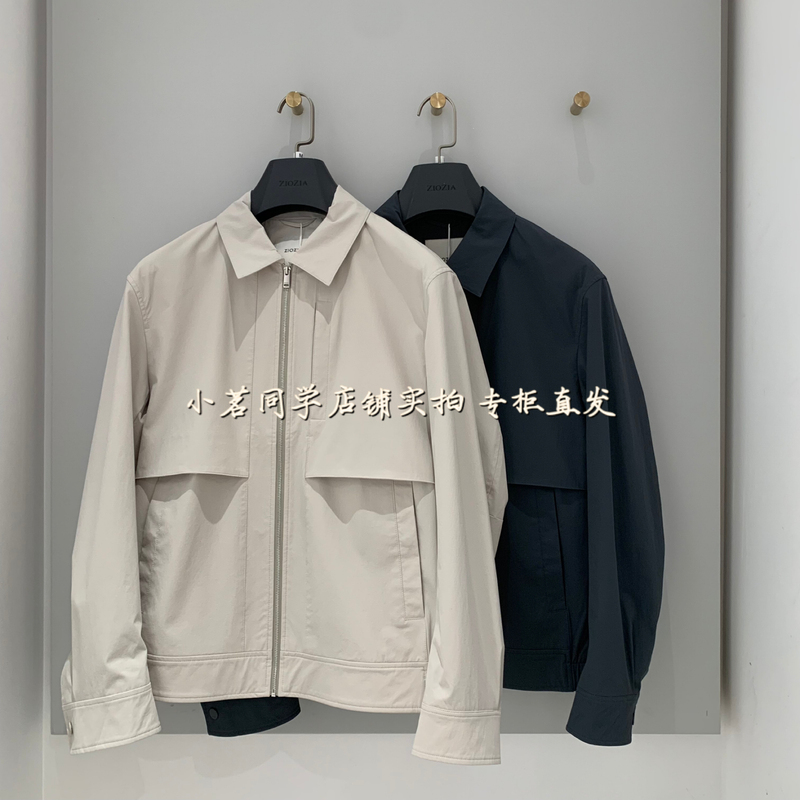 Ziozia Men's Clothing 2024 New Spring Collection Genuine Casual Zipper Jacket Zjjd1208Z/X