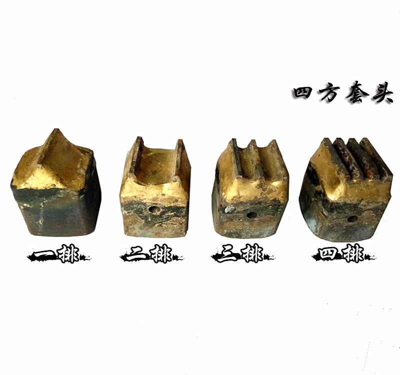 Pneumatic hammer chopping axe surface alloy chisel hair head concrete cement bridge alloy inline pull-up stone stone carving tool