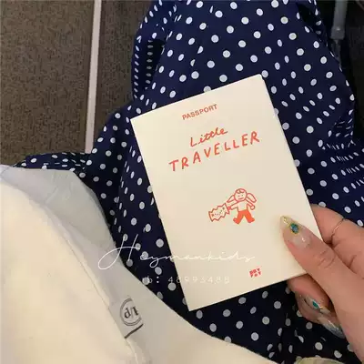 heymankids Spot | Korean children's LittleTRAVELLER book Love passport cover