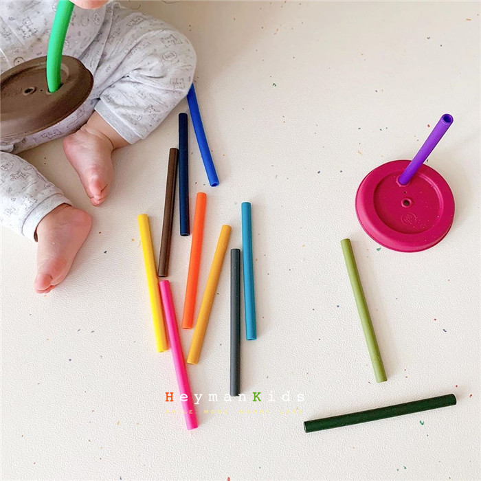 heymankids｜Korean beemymymagic water cup accessories Mickey Konsey silicone cup decoration resistant heat