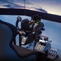 Airplane brother Boeing boeing Thrustmaster TCA yoke throttle xbox all-metal flight joystick