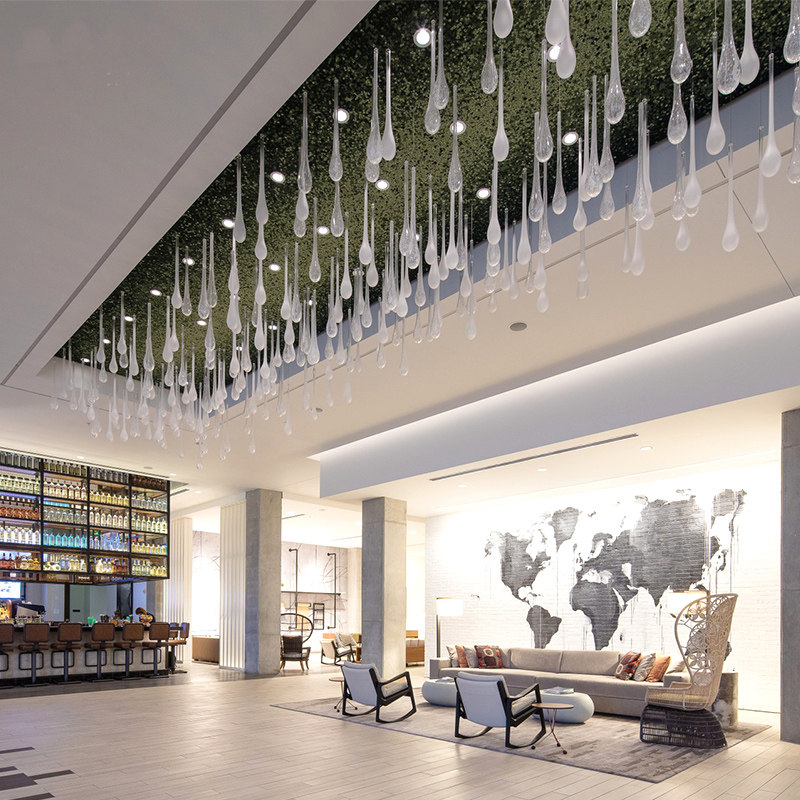 Wedding Arrangement Beauty Chen Air Pendant Kindergarten Pendant Aerial Decoration Glass Ceiling Window Drop Hanger