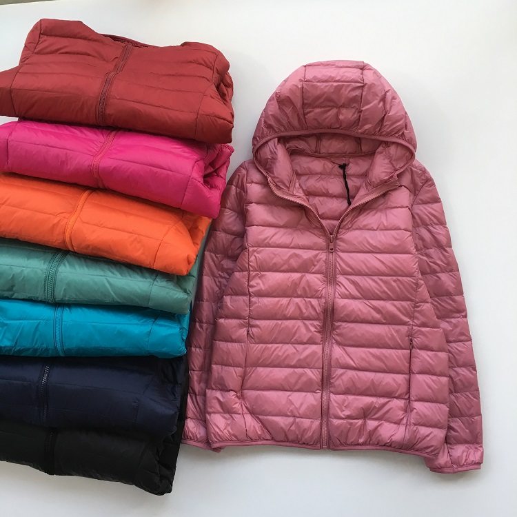 Autumn Winter New Lady Duvet Clothing Light Weight Slim 100 Hitch Big Size Women's Clothing Can Contain Outdoor Travel
