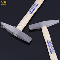 Rust hammer flying over wooden handle rust hammer derusting hammer hammer 300g 500g rust removal hammer