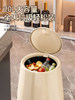 Trash Can for Home Use 2026 New Model, Kitchen-Specific, No Need to Bend Over, with Lid, Large Capacity, Living Room, Light Luxury, High Aesthetic Value