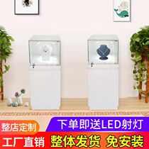 European jewelry display cabinet Glass counter Jewelry display cabinet Antique boutique Cosmetics display cabinet Nakajima cabinet