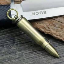 Bullet million times match kerosene key chain old-fashioned flint lighter windproof waterproof personality creative strange lighter