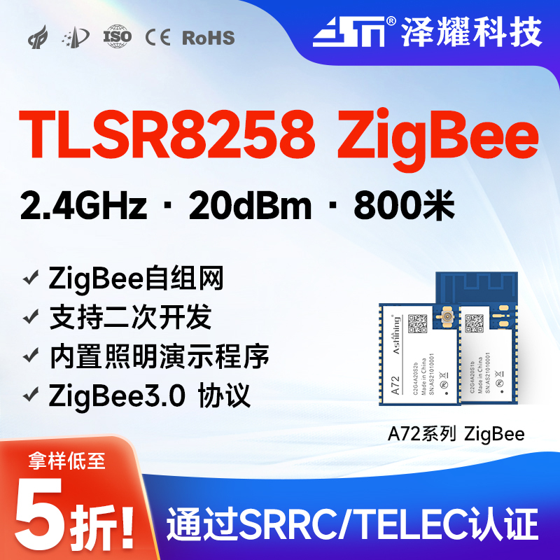 Zeyao Wireless Serial Port Zigbee Module Self-Organizing Network Low-Power Test Kit Expansion Technology High-Performance Mcu Zeyao Wireless Serial Port Zigbee Module Self-Organizing Network Low-Power Test Kit Expansion Technology High-Performance Mcu