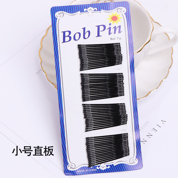 Kẹp tóc đen kẹp siêu chặt bên clip vô hình clip nhỏ kẹp tóc kẹp tóc Hàn Quốc studio phụ kiện tóc - Phụ kiện tóc băng đô tai thỏ