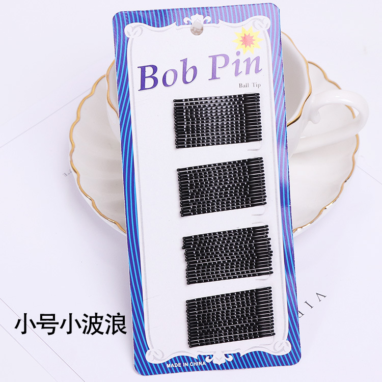 Kẹp tóc đen kẹp siêu chặt bên clip vô hình clip nhỏ kẹp tóc kẹp tóc Hàn Quốc studio phụ kiện tóc - Phụ kiện tóc băng đô tai thỏ