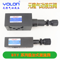 Relief valve Hydraulic manual adjustable accessories Plate pressure hydraulic safety unloading valve MRV-02 - 03P W AB