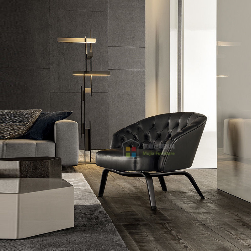 winston Armchair interior designer hotel office chair armchair living room bedroom leisure single chair