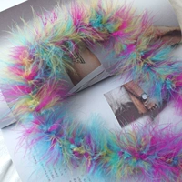 Цветные длинные бархатные шифруемые волосы 2 метра