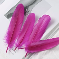 Розовые красные волосы моллюсков 50 корней