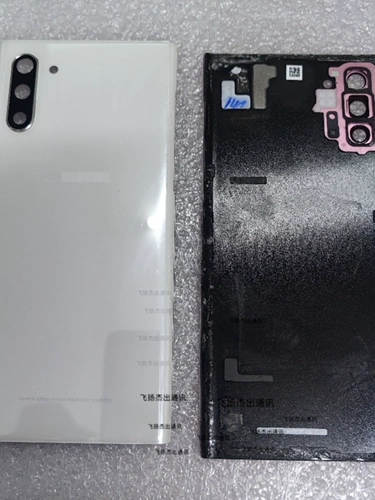 Подходит для Samsung Note Battery Cover Note10+ задний крышка Note10plus Actule Atterme Middle Frame Metal
