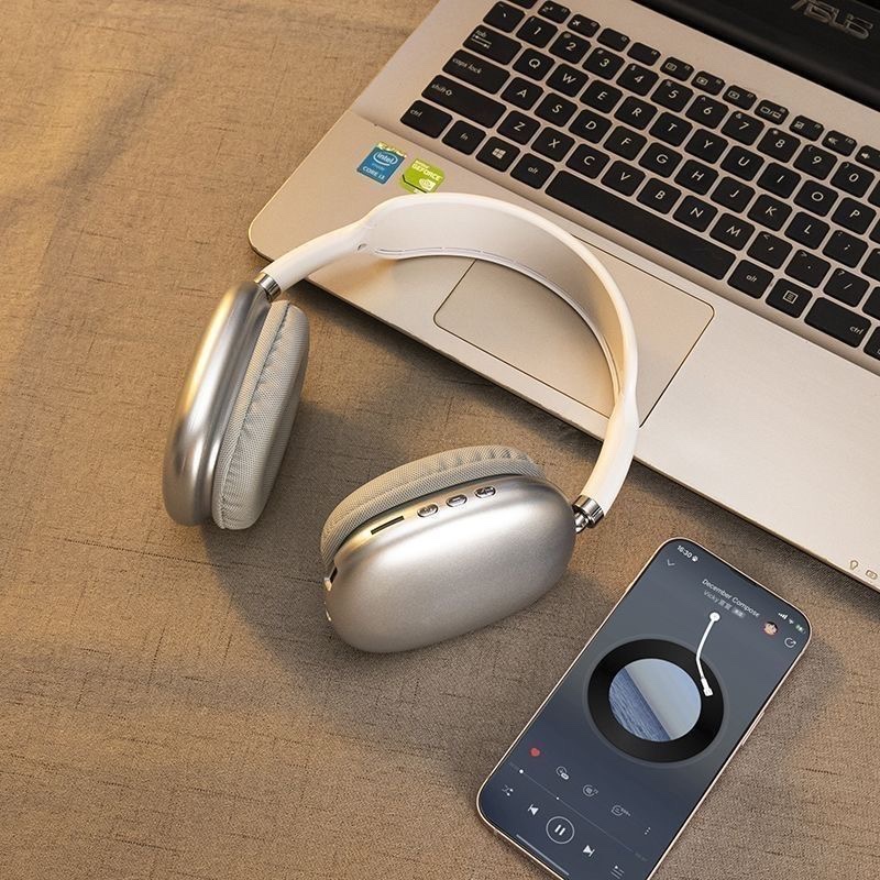 Headphones Huaqiangbei Over-Ear Wireless Bluetooth Gaming Headset Mobile Phone Noise Reduction Apple Huawei Android Universal Photography Headphones Huaqiangbei Over-Ear Wireless Bluetooth Gaming Headset Mobile Phone Noise Reduction Apple Huawei Android Universal Photography