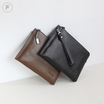 Men Genuine Leather Business Casual Head Layer Bull Leather Wallet envelope Handbag Handbag Handbag small hand Get the bag special Price clearance 