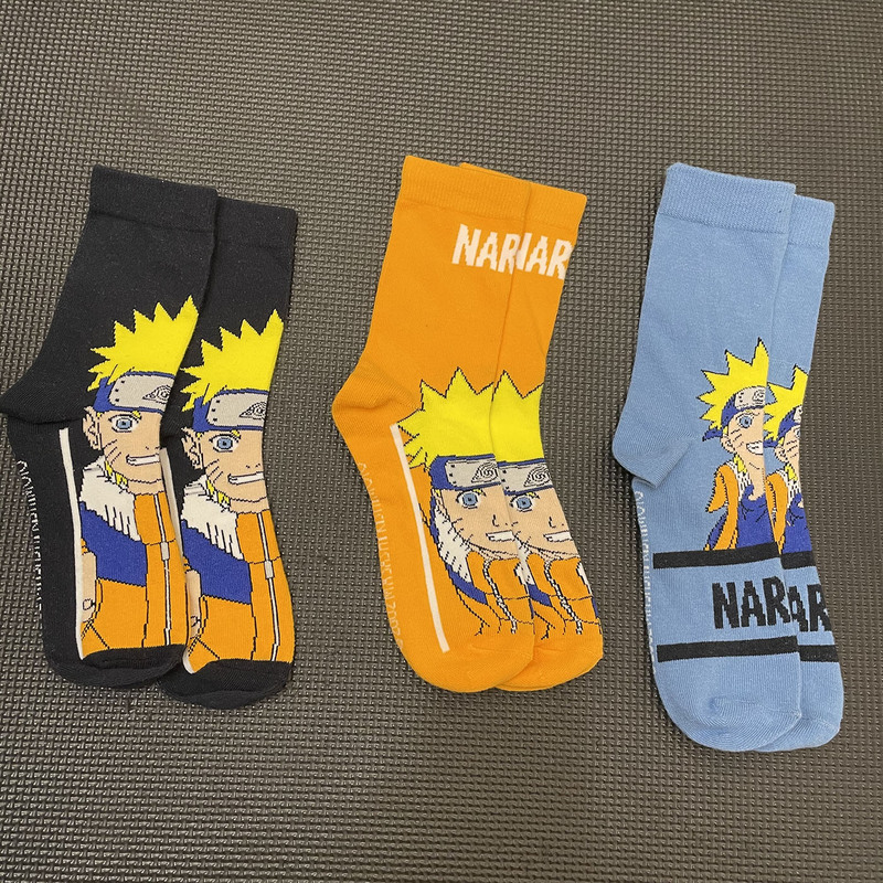 Export Surplus Original Order Boys' Socks, Mid-Calf, Naruto Merchandise, Naruto Cotton Socks for Boys and Children Export Surplus Original Order Boys' Socks, Mid-Calf, Naruto Merchandise, Naruto Cotton Socks for Boys and Children