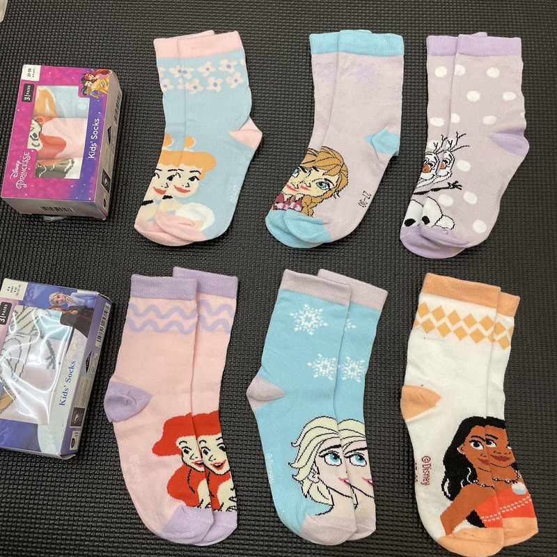 Foreign Trade Surplus Girls' Socks, Mid-Calf Princess Socks, Frozen-Themed Mermaid Baby Socks for Autumn and Winter Foreign Trade Surplus Girls' Socks, Mid-Calf Princess Socks, Frozen-Themed Mermaid Baby Socks for Autumn and Winter