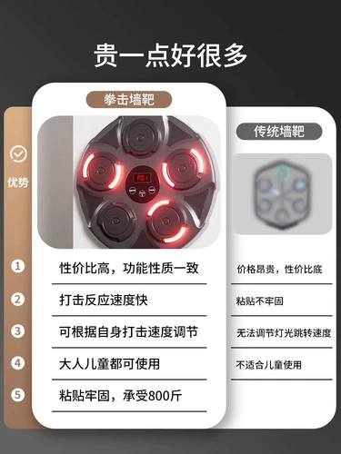 Боксерский детский мешок с песком для домашнего использования, настенное электронное оборудование для тренировок