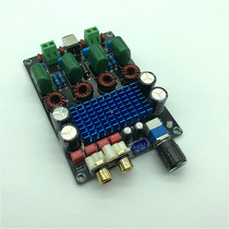 XH-M590 digital power amplifier board TPA3116D2 audio amplification board double 100W high fit high power 12-24V