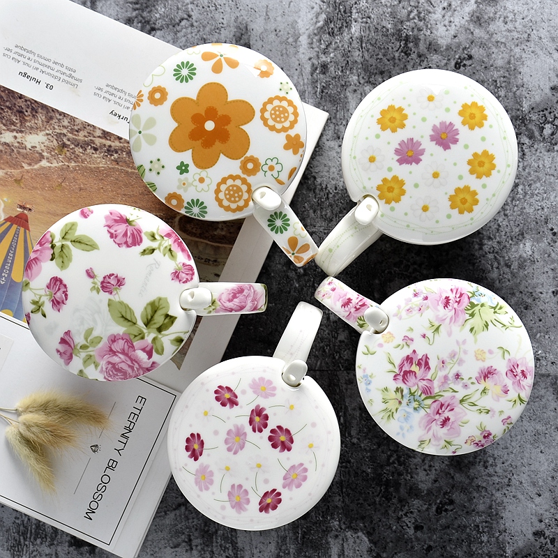 Ceramic cup keller creative picking cups with cover run milk cup ipads porcelain cup coffee cup cereal breakfast cup