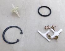 Modified SQV turbine pressure relief valve base welding adapter base fittings three-way circlip filter sealing ring