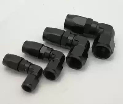 Modified 90 degree AN4 AN6 AN8 AN10 forged oil radiator quick joint oil pipe joint