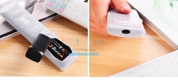 Điều khiển từ xa trong suốt che bụi silicone điều hòa không khí TV điều khiển từ xa bảo vệ trong suốt chống thấm nước và chống bụi trùm máy giặt