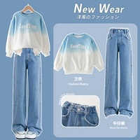 4770 Градиент +13038 Синий [Весенний и осенний фонд]