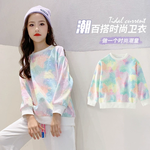 Толстовка, форма, флисовая детская зимняя футболка, в корейском стиле, детская одежда, подходит для подростков, в западном стиле