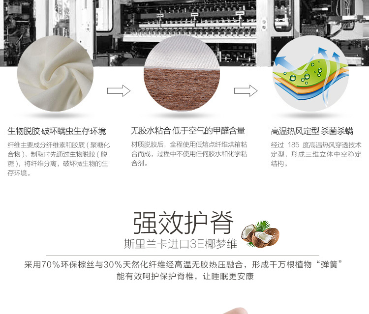 Zhu Yun nghĩ dừa tự nhiên sợi cọ bông nệm 1,8 m gấp nệm môi trường tùy chỉnh cho trẻ em giá rẻ - Nệm nệm kymdan trả góp