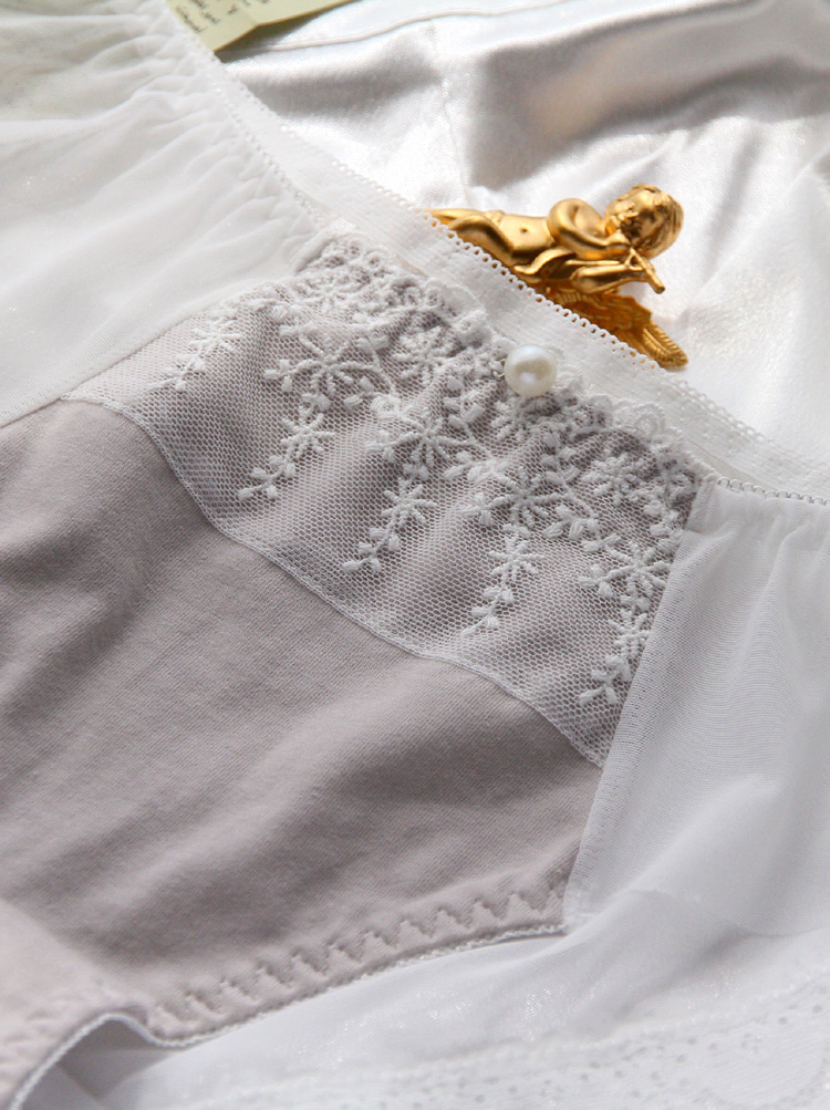 Áo choàng cotton sẫm màu tím lạnh modilan lưới ren nữ đồ lót kích thước lớn 058 quần chip nữ đẹp