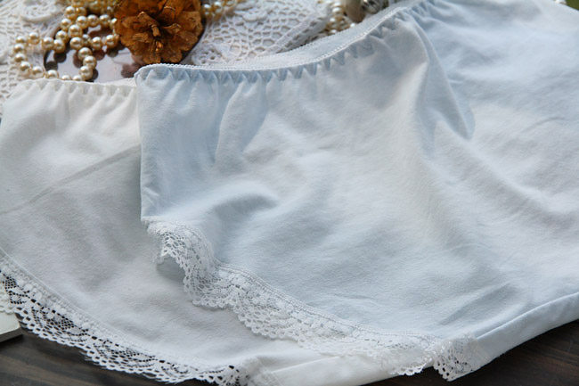 Slip jeunesse simple en coton - Ref 640300 Image 12