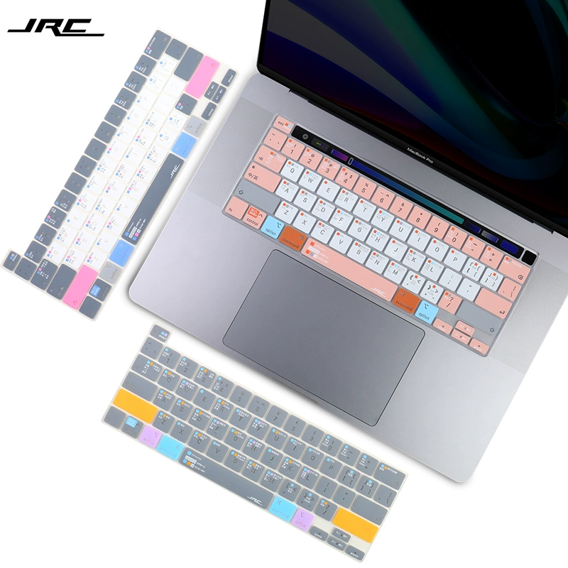 JRC mới Apple MacBook Pro16 inch bàn phím máy tính có chức năng phím tắt máy tính xách tay air 13,3 inch pro13 dán 12 màng 11 màng siêu mỏng tản nhiệt bảo vệ phim truyền hình 15 - Phụ kiện máy tính xách tay