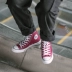 Converse Converse All Star retro thường xanh nam và nữ giày vải cao cấp vài đôi M9613C-9622C - Plimsolls