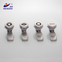 Hengzhu MS705 stainless steel tongue lock MS705 word triangle stainless steel distribution box lock factory direct sales