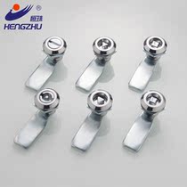 Hengzhu cabinet lock MS706 internal positioning with waterproof cover word triangle square turn tongue lock Distribution box lock Electric cabinet lock