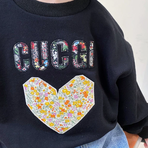 Детская толстовка, лонгслив, детские осенние нарукавники, цветочный принт, детская одежда, свободный крой, коллекция 2021